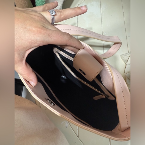 Steven Alan Helena Half Moon Leather Shoulder Bag - Picture 6 of 9